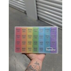 Pill Organizer Large‎ 4 daily